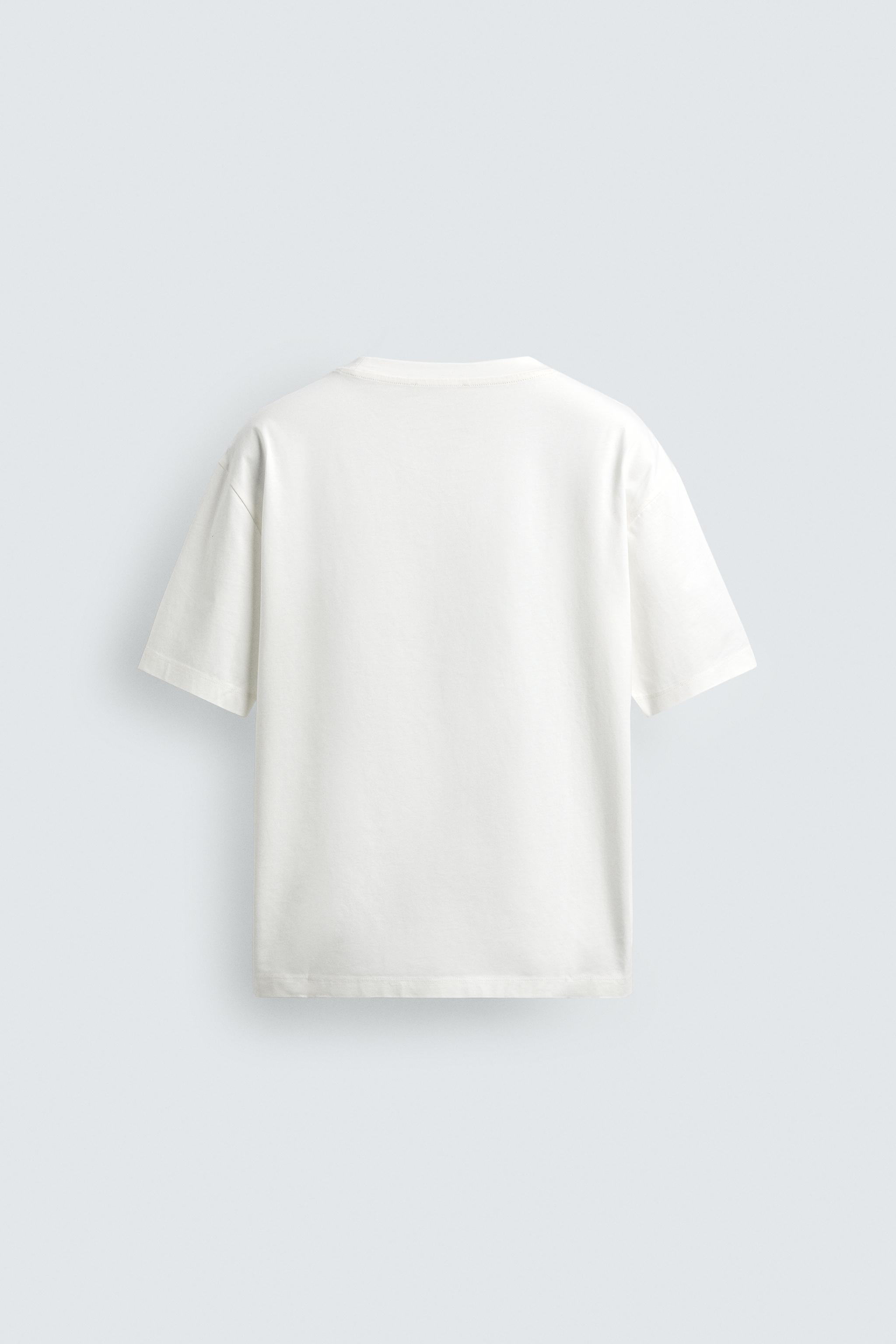 T-SHIRT COURT COUPE MERCERISÉE